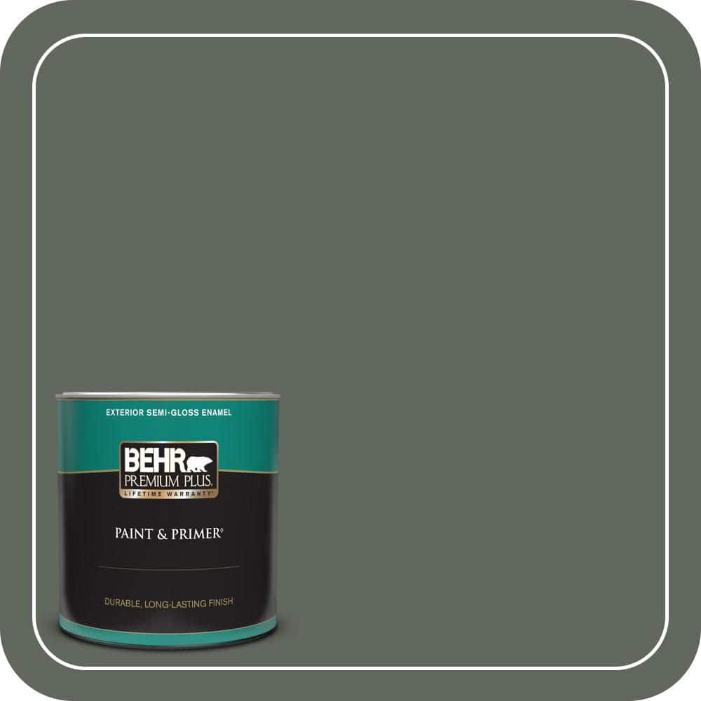 1 qt. #710F-6 Painted Turtle Semi-Gloss Enamel Exterior Paint & Primer price history on PriceWatchPro