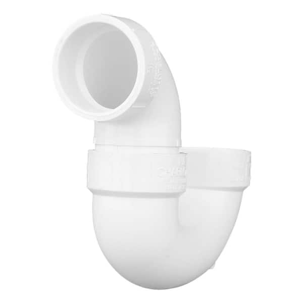 Charlotte Pipe 1-1/2 in. DWV PVC P-Trap with Solvent Weld Joint