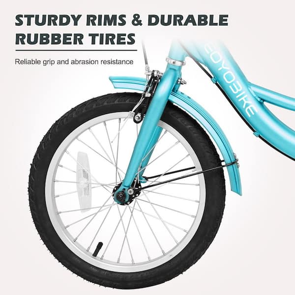 MOONCOOL 16 in Tricycle for Beginner Riders, Single Speed 3 Wheel