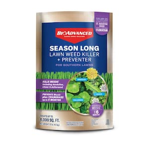 10 lb. Granules, Season Long Weed Killer Plus Preventer for Southern Lawns