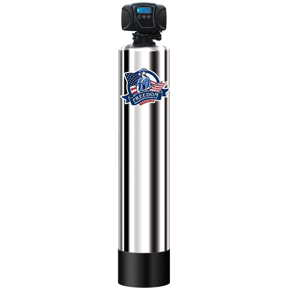 Platinum Series 20 GPM 6-Stage Municipal Water Filtration and Salt-Free Conditioning System (Treats up to 4 Bathrooms)