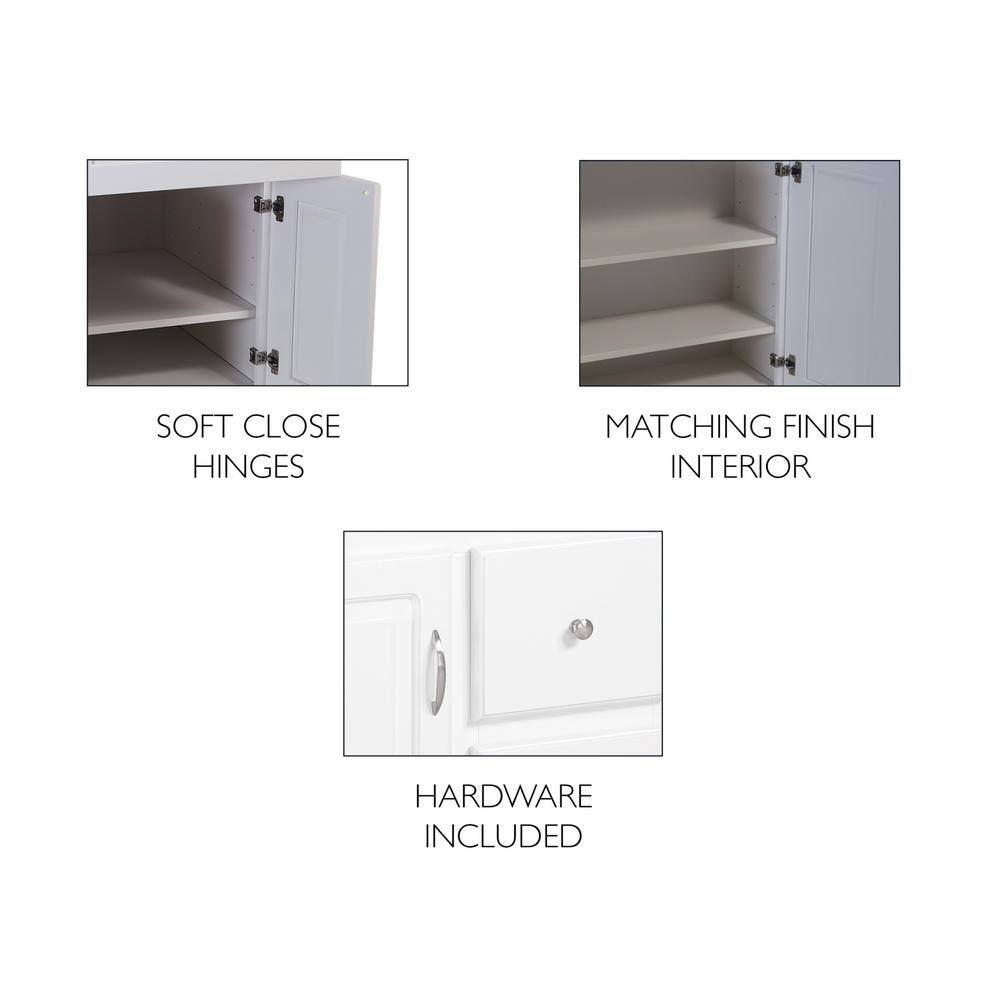 Brookings 30 Inch Espresso Solid Wood Bathroom Vanity