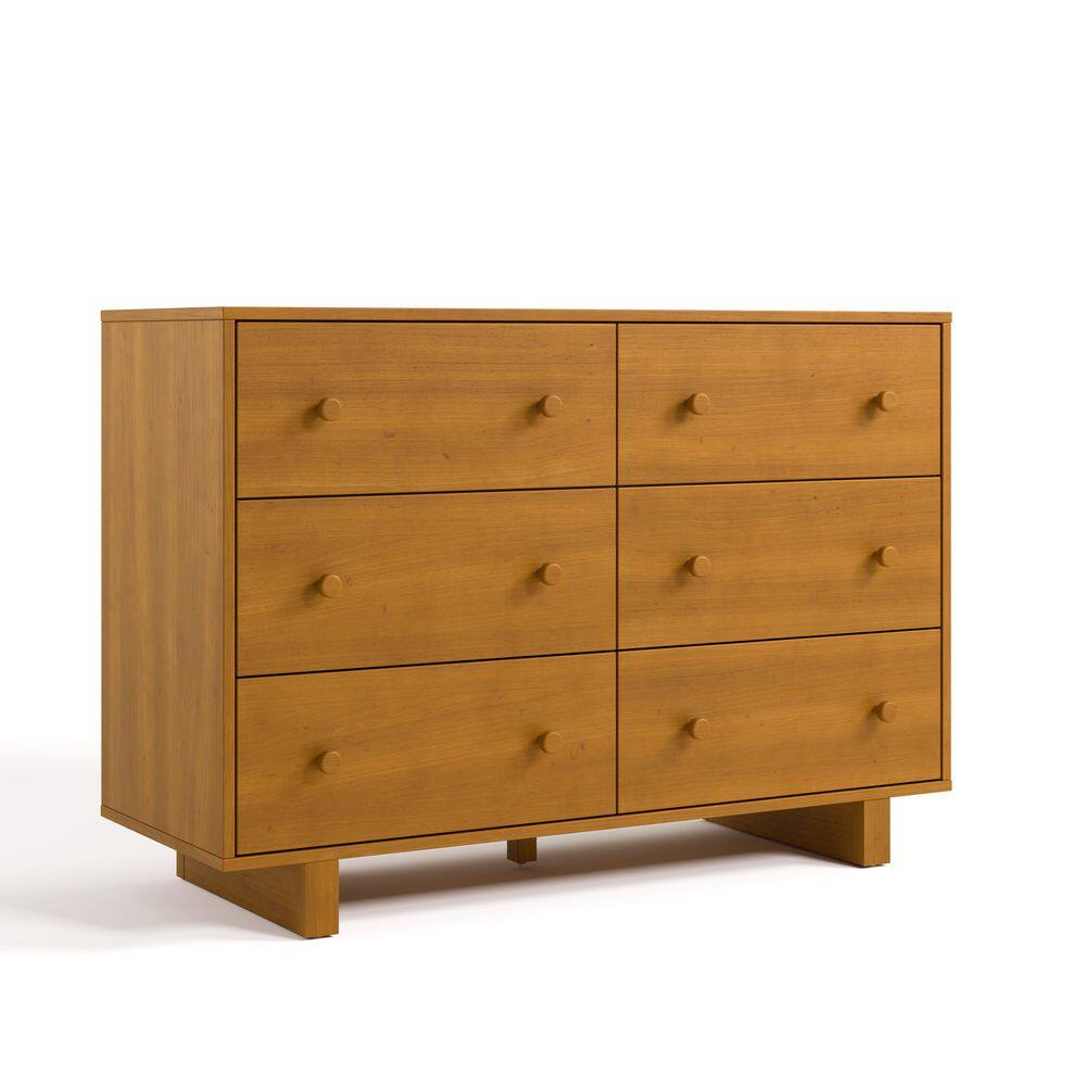 Texas Almond 6 Drawer 47.75 in. Wide Dresser