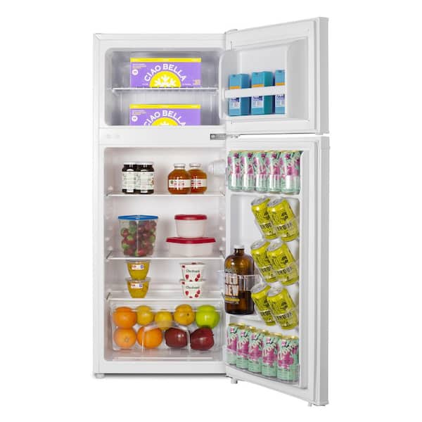 Summit Appliance 4.5 cu. ft. Top Freezer Refrigerator in White