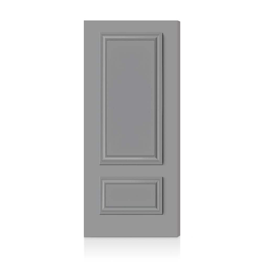 Palazzo 2 Panel 30 in. x 84 in. Light Gray Hollow Core Composite Interior Door Slab price history on PriceWatchPro