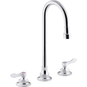 Triton Bowe 0.5 GPM 8 in. Widespread 2-Handle Bathroom Faucet with Laminar Flow in Polished Chrome