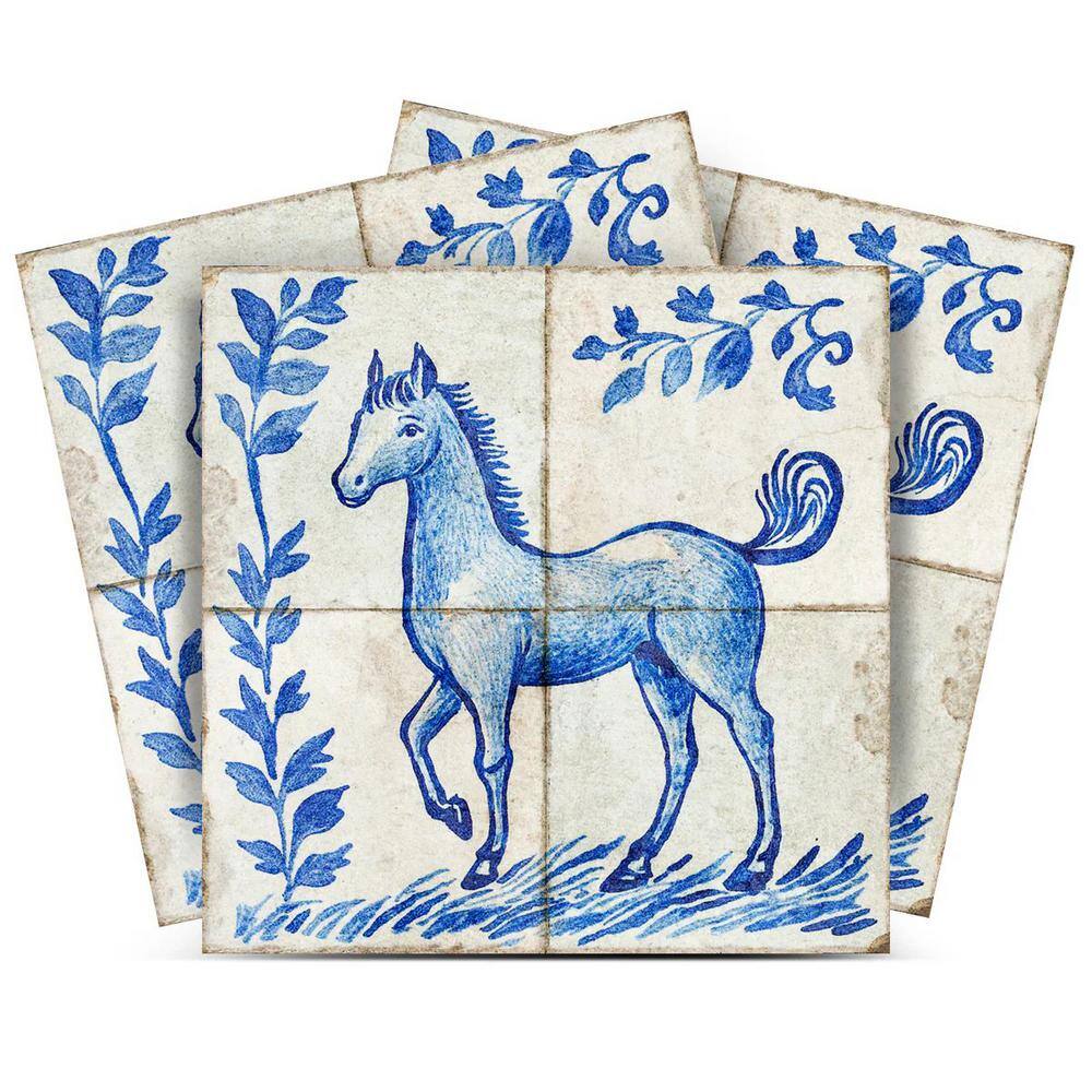 Blue D40 12 in. x 12 in. Vinyl Peel and Stick Tile (24-Tiles, 24 sq. ft./Pack) price history on PriceWatchPro
