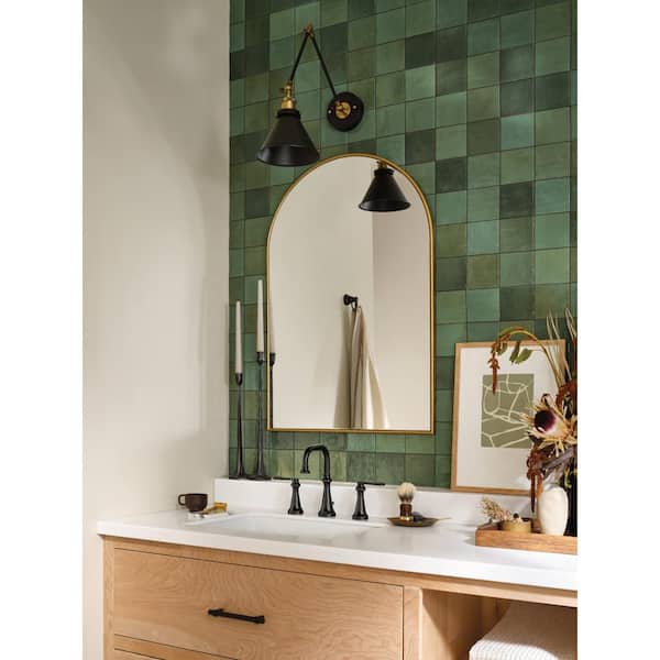 Colinet Traditional 8 in. Widespread Double Handle Bathroom Faucet with Lever Handles in Matte Black(Valve Not Included)