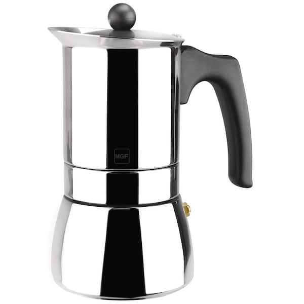 Magefesa Genova 4-Cups Stainless Steel Espresso Coffee Maker