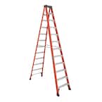 12 ft. Fiberglass Step Ladder with 375 lbs. Load Capacity Type IAA Duty Rating