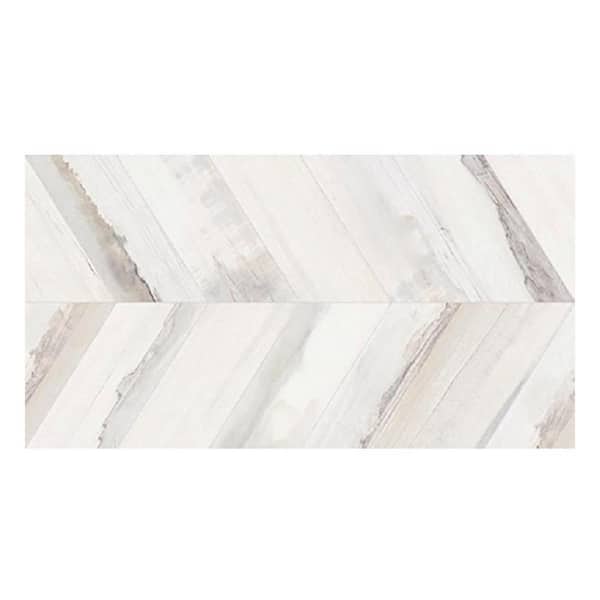 Apollo Tile Maori White 6 in. x 6 in. Matte Porcelain Wall and Floor Sample Tile (0.25 sq. ft./Piece)