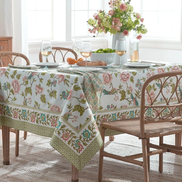 Company Cotton Spring Birds Tablecloth