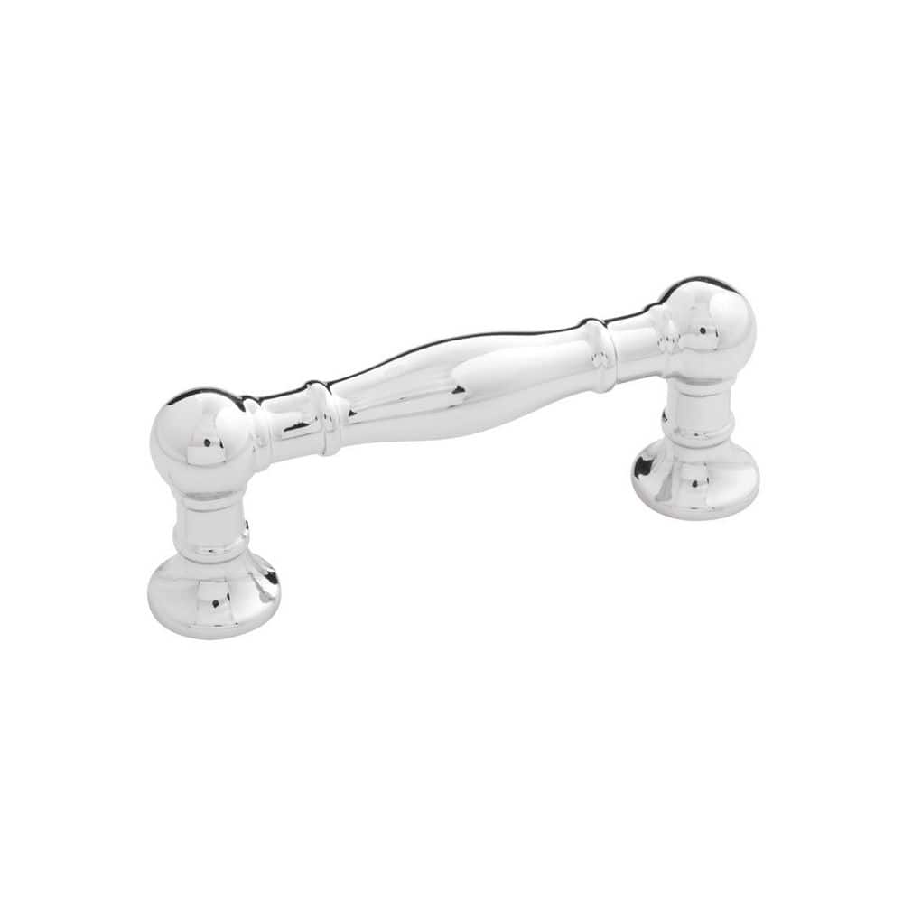 Fuller Collection Pull 3 in. (76mm) Center to Center Polished Chrome Bar Cabinet Pull price history on PriceWatchPro