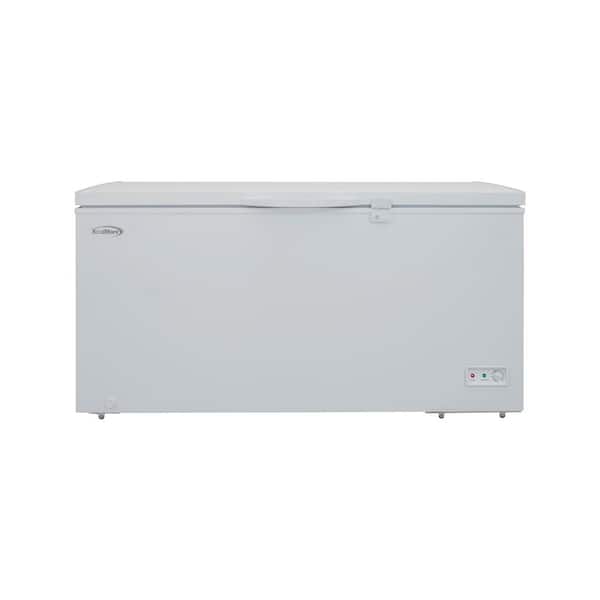 Koolmore 16 cu. ft. Manual Defrost Commercial Chest Freezer in White