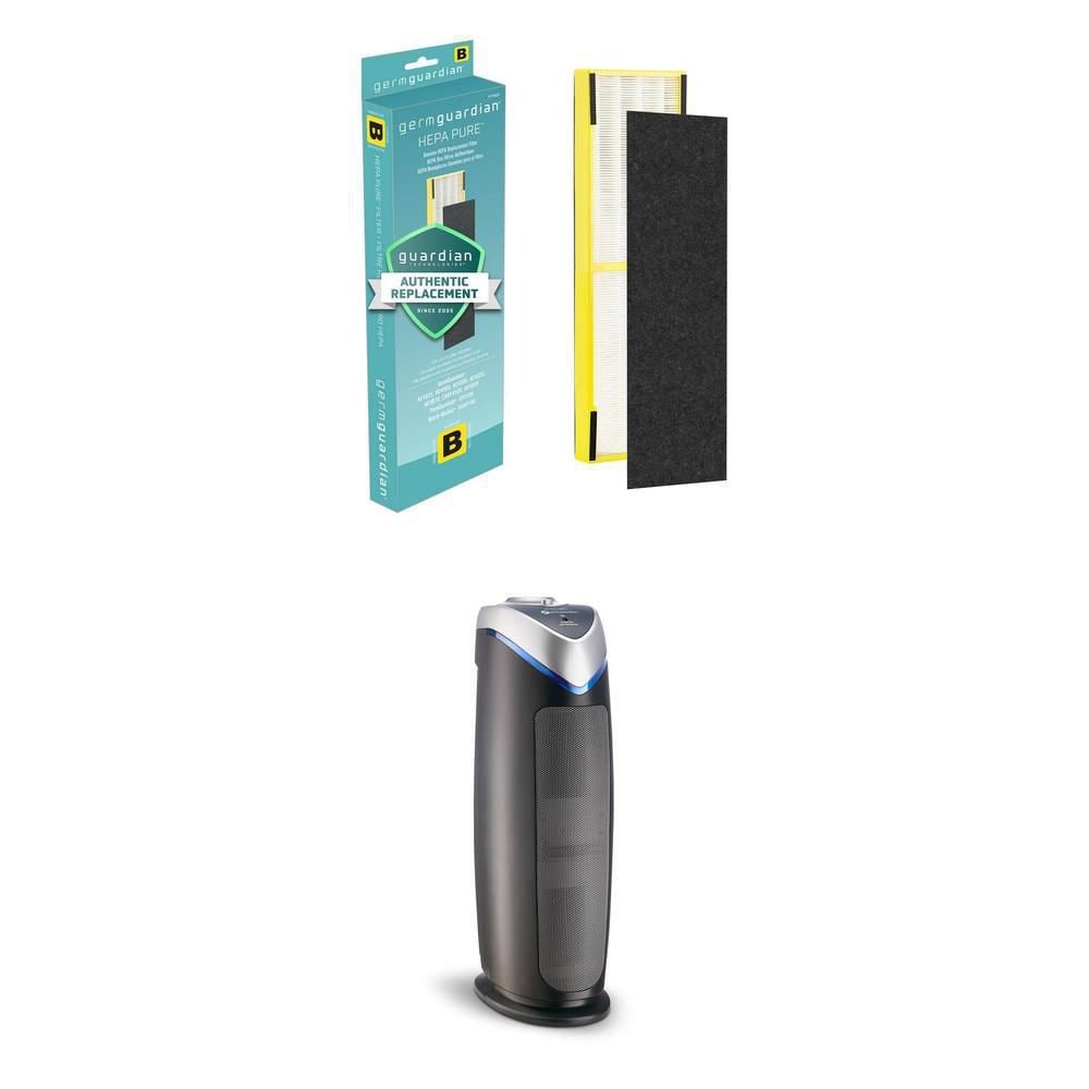 HEPA Filter & Tower Air Purifier Combo - rated 4.6175 stars from 366 reviews