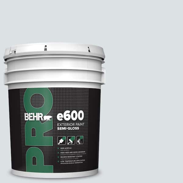 BEHR PRO 5 gal. #ECC-32-2 Beach Wind Semi-Gloss Exterior Paint
