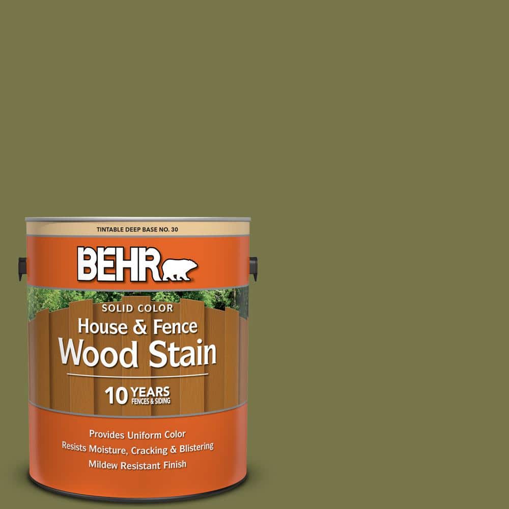 1 gal. #S340-7A Garnish Solid Color House and Fence Exterior Wood Stain