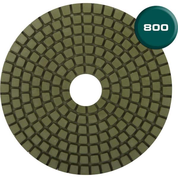 4 in. 800 Grit Resin Wet Polishing Pad
