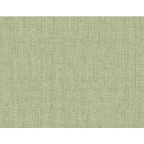 Kenneth James Oriel Light Green Fine Linen Sample Light Green Wallpaper Sample