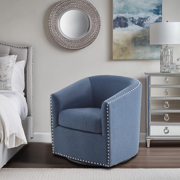 Memo Blue 360° Swivel Chair