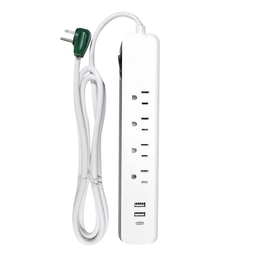 Inc. 6-ft. Cord Surge Protector with 4-Outlets, USB-A and USB-C, 450 Joules - GG-1462USBC price history on PriceWatchPro