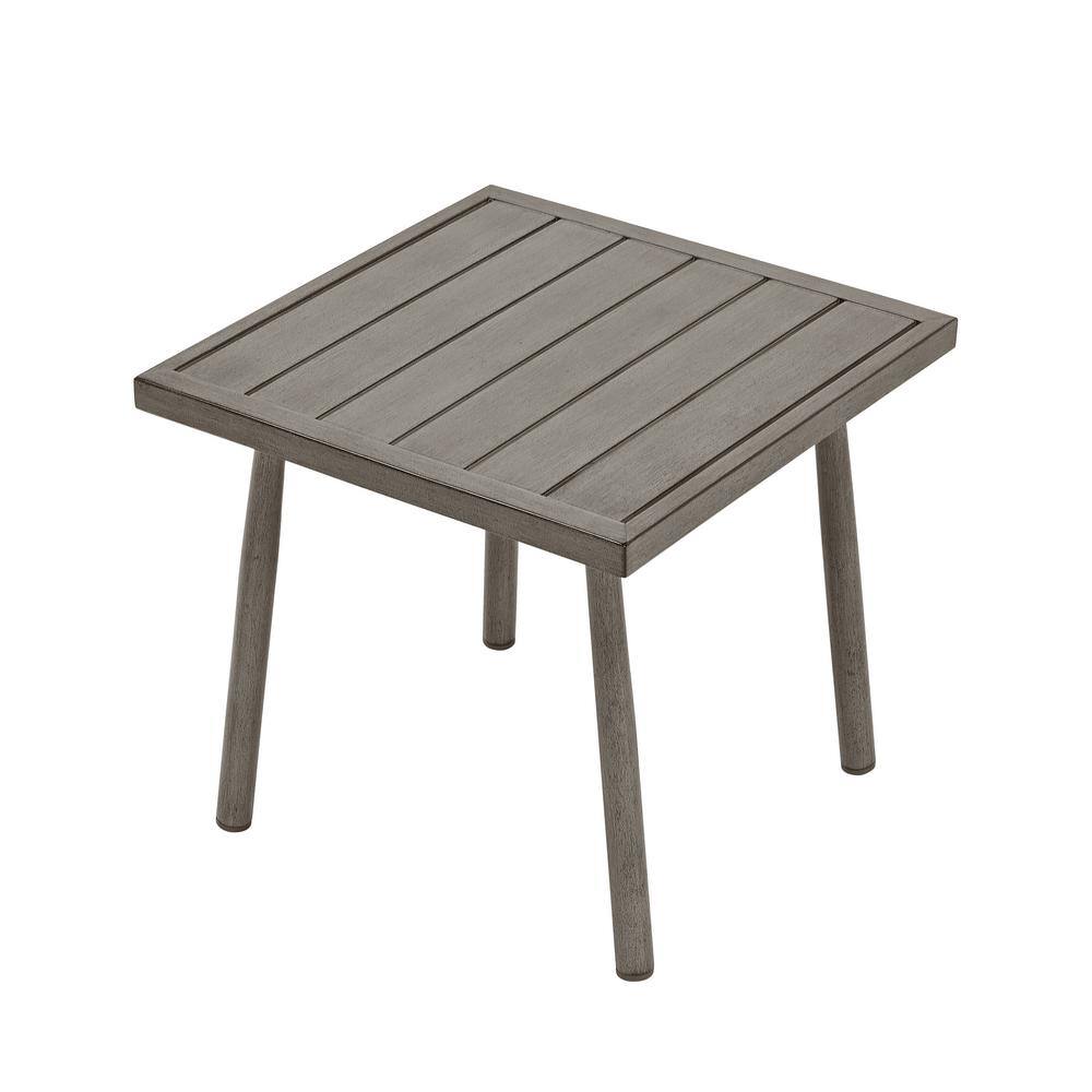 SleekLine 1-Piece Gray Aluminum Outdoor Side Table price history on PriceWatchPro