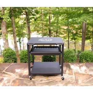 30 in. Solid Steel Outdoor Pizza Oven Table Stand