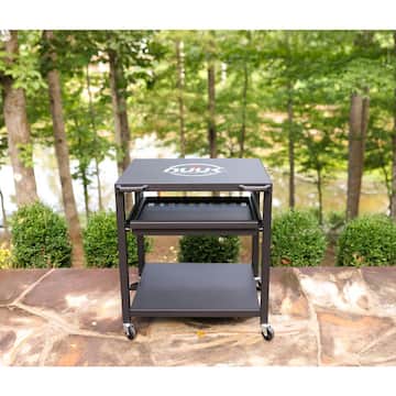 30 in. Solid Steel Outdoor Pizza Oven Table Stand