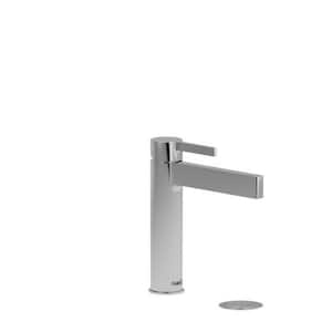 Paradox Single-Handle Single-Hole Bathroom Faucet with Drain Kit Included in Chrome