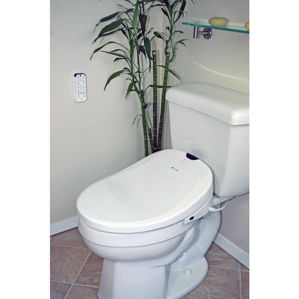 Brondell Swash 1000 Electric Bidet Seat for Elongated Toilet in White  S1000-EW - The Home Depot