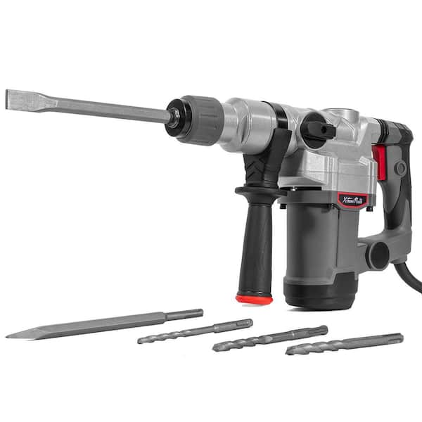 1-1/4 in. 8.5 Amp SDS-Plus Corded Variable Speed Concrete/Masonry Rotary  Hammer Drill with Storage Case