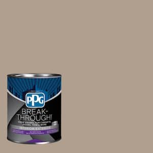 1 qt. PPG1076-4 Cuppa Coffee Semi-Gloss Door, Trim & Cabinet Paint