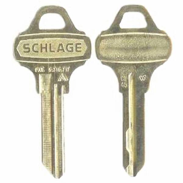 Schlage Nickle Silver House/Office Key