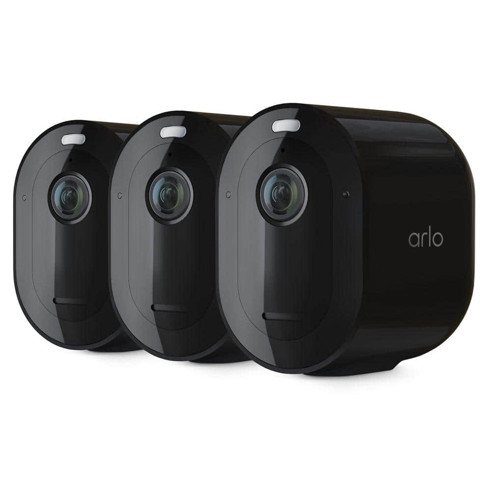 Arlo Pro 3-Cam, Black VMC4360B-100NAS The Home Depot