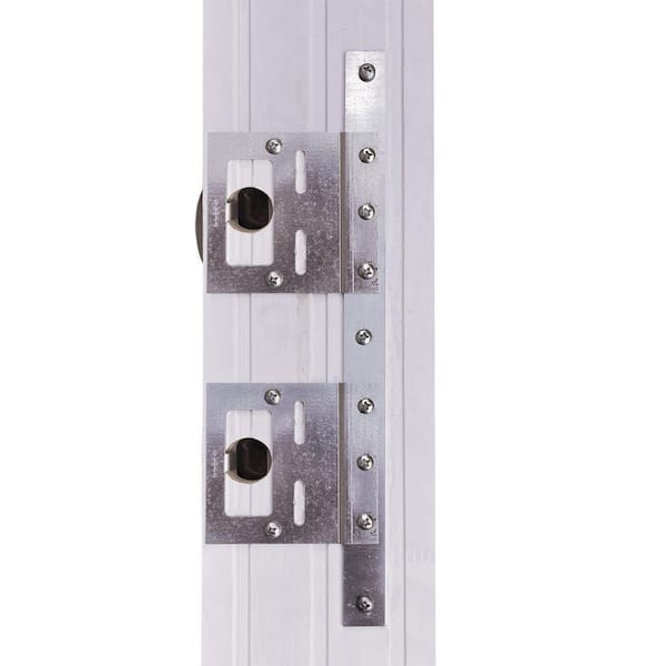 EVERSTRIKE 4-9/16 in. x 16 in. Metal Universal Jamb Reinforcement Hardware kit