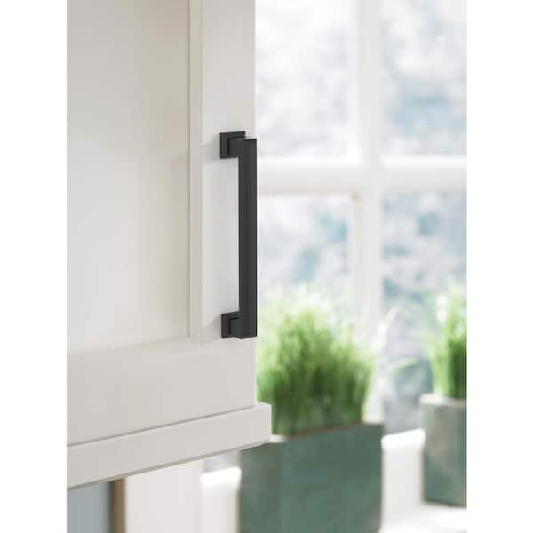 Carrington 5-1/16 in. (128mm) Matte Black Arch Cabinet Pull