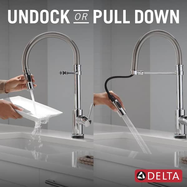 Delta Trinsic Touch2O with Touchless Technology Single Handle Pull
