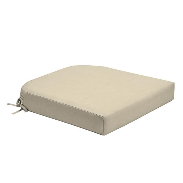 ARDEN Foam Outdoor Round Back Seat Cushion 20 x 19 Made with