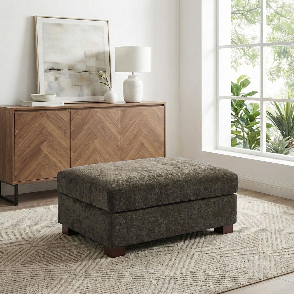 Camel Chenille Rectangle Accent Ottoman (Set of 1) price history on PriceWatchPro