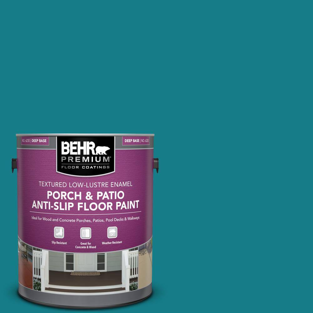 BEHR PREMIUM 1 gal. PPU1301 Caribe Textured LowLustre Enamel
