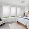 Chicology Basic Collection True-to-Size White Cordless Room Darkening Faux Wood Blind with 2 in. Slats, 47 in. W x 84 in. L CFW-BW-4784