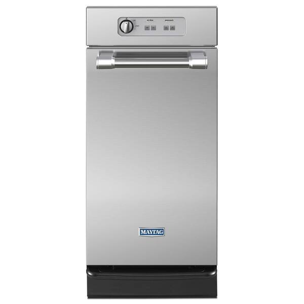 Maytag 15 in. Built-In Trash Compactor in Stainless Steel