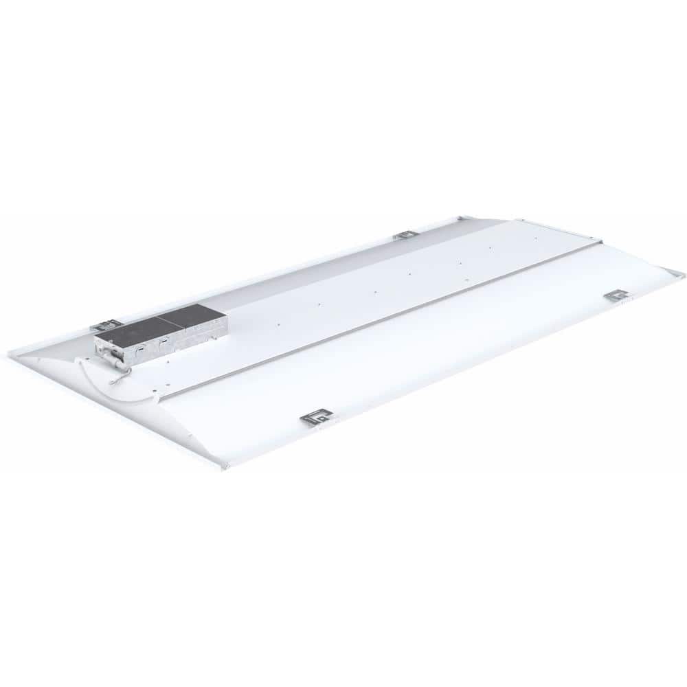 4-ft White LED Recessed Mount Indoor/Outdoor Light Fixture