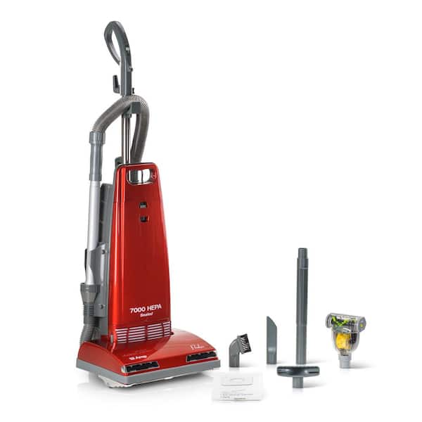 7000 Upright Sealed HEPA Vacuum Cleaner with Tools