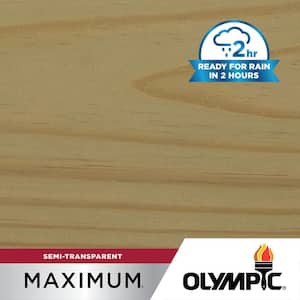 Maximum 8 oz. ST-2004 Cape Cod Gray Semi-Transparent Exterior Stain and Sealer in 1- Low VOC