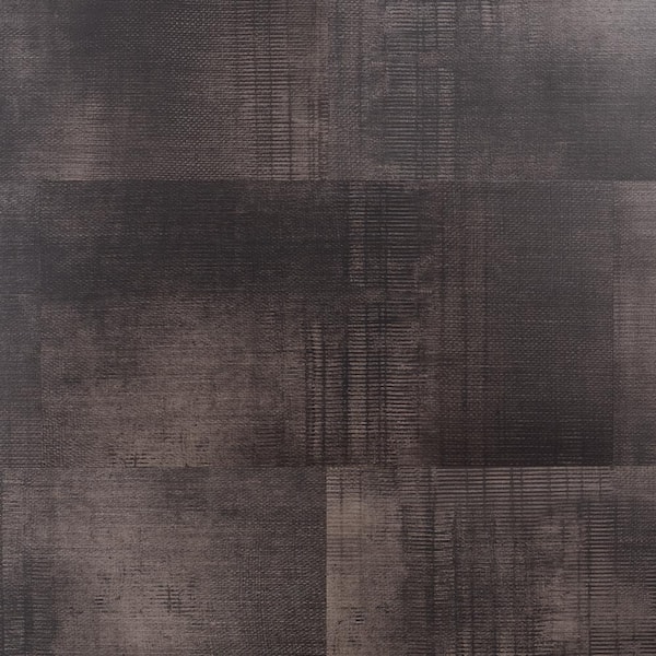 Lungo Charcoal 12 MIL x 12 in. W x 24 in. L Glue Down Fabric Look Waterproof Luxury Vinyl Flooring (40 sq. ft./Case)