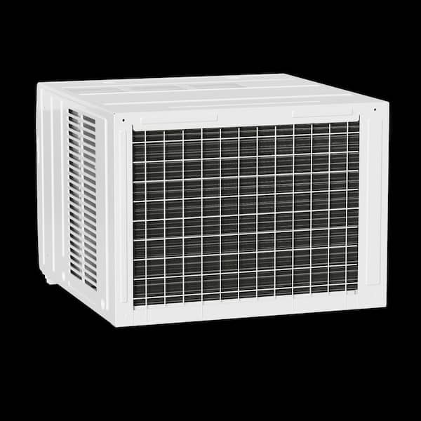 DURASTAR - 18,500 (DOE) BTU 230/208-Volt Window Air Conditioner Cools 1000 sq. ft. with Heater and Remote Control in White