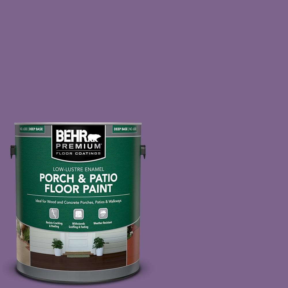 1 gal. #M570-6 Notorious Low-Lustre Enamel Interior/Exterior Porch and Patio Floor Paint price history on PriceWatchPro