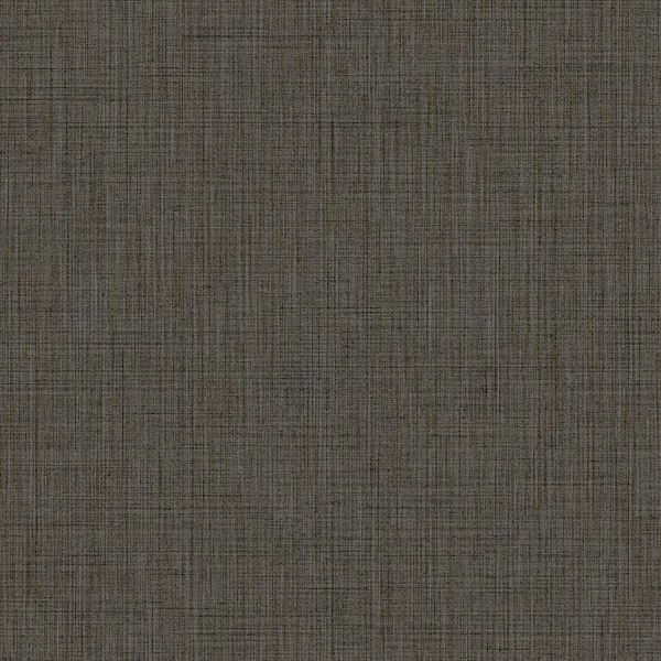 Unbranded Italian Textures 2 Brown Woven Texture Vinyl on Non-Woven Non-Pasted Wallpaper Roll (Covers 57.75 sq.ft.)