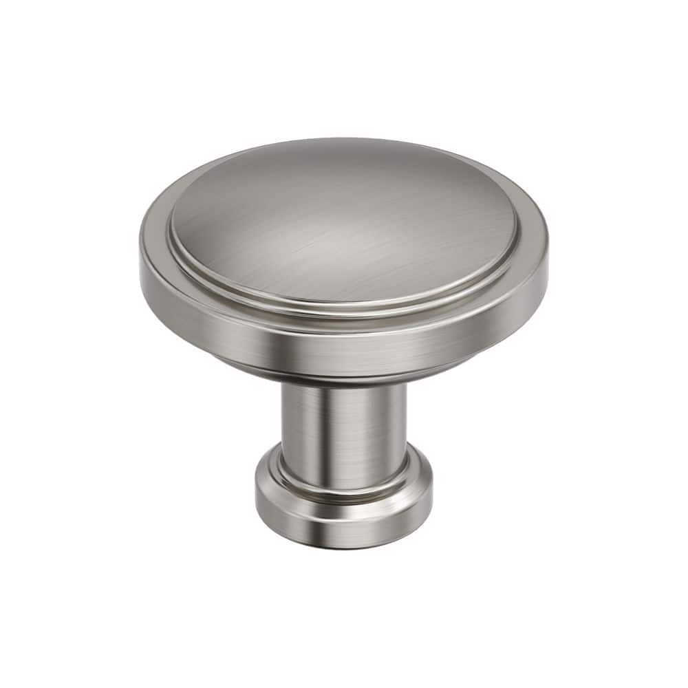 Faircrest 1-1/4  in. (32mm) Diameter Satin Nickel Classic Round Cabinet Knob price history on PriceWatchPro